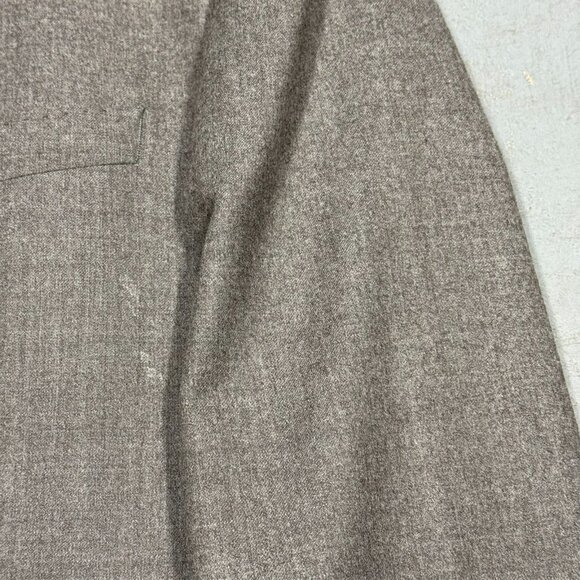 Banana Republic Suit Vitale Barberis Canonico 120s Flannel Wool 2pc 38R 32x31 - Picture 5 of 16